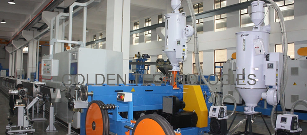 Two-Core Copper Wire Extruder Making Machine