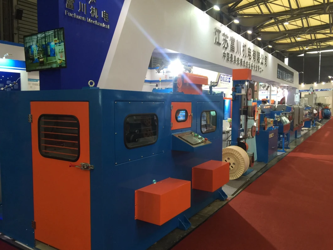 Electrical Cable Copper Core Wire Extruder Bunching Twisting Extrusion Winding Buncher Drawing Coiling Double Twisting Making Machine