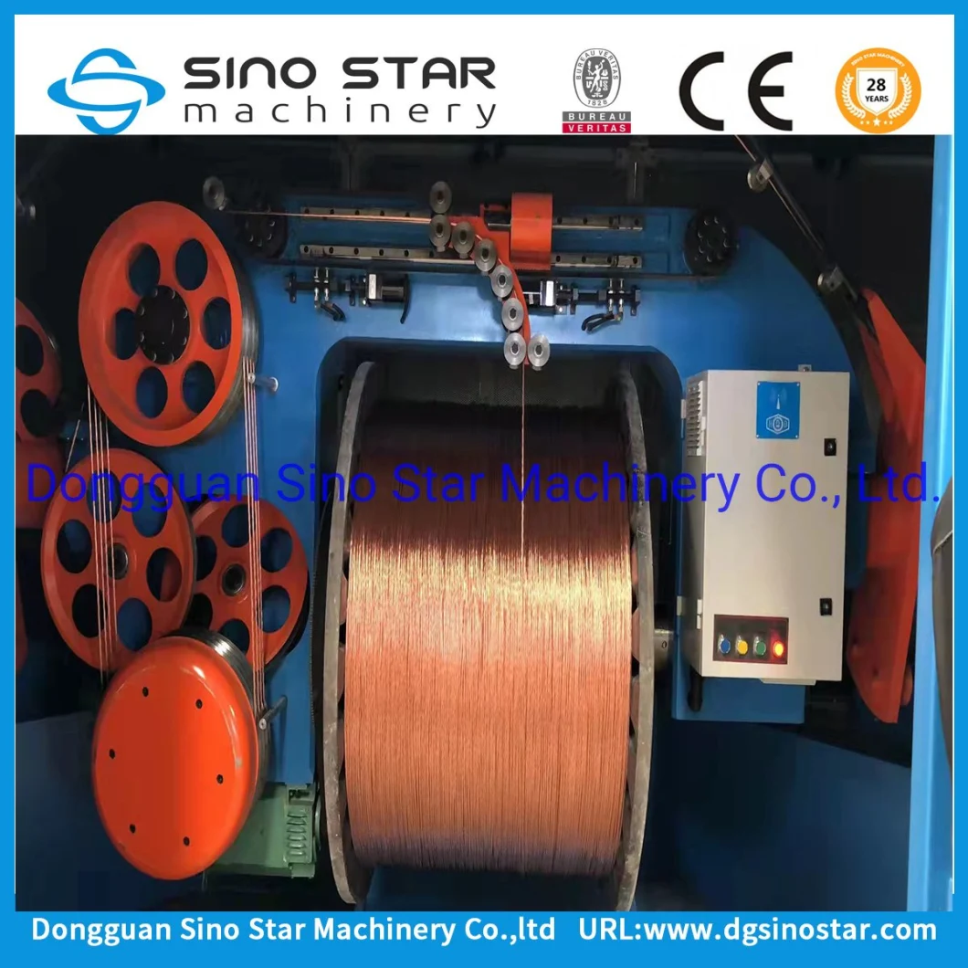 High Speed Twisting Bunching Stranding Winding Making Machine for Bare Copper and Aluminium Cables