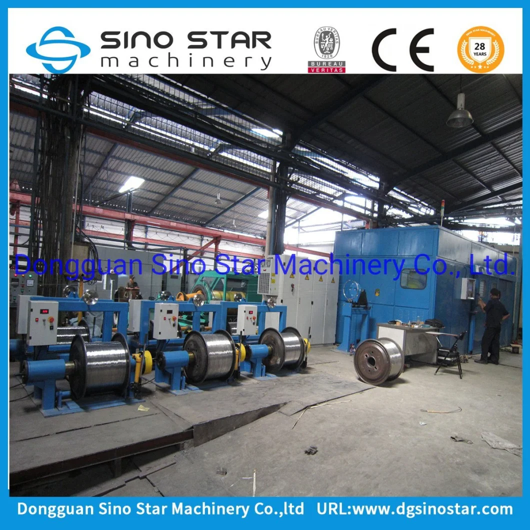 High Speed Twisting Bunching Stranding Winding Making Machine for Bare Copper and Aluminium Cables