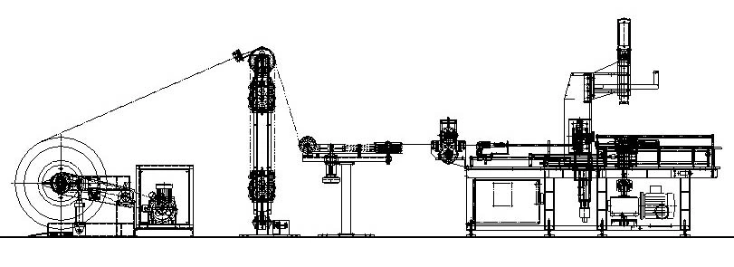 Motorized Wire and Cable Pay-off/Take up Machine