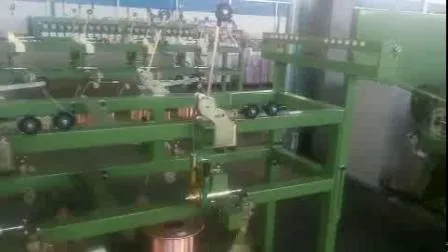 1+6+12 alta velocidade Buncher para fio condutor de cobre 0,05-2,52 mm e máquina de torção de cabo de agrupamento de fabricação de cabos