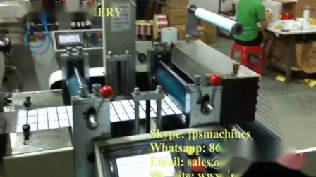 Máquina de corte e vinco de fita EVA e EVA retardante inflamável