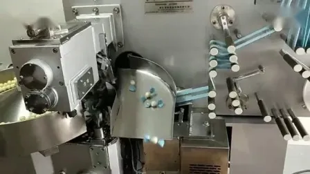 Máquina automática de embalagem de chocolate dupla torção